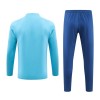 Olympique Marseille Training Sweatshirts Quarter-zip 2023-24 Blaue Für Herren